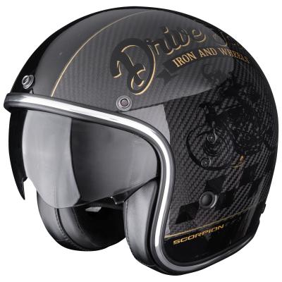 Casque Scorpion Exo BELFAST EVO CARBON ZIPPY