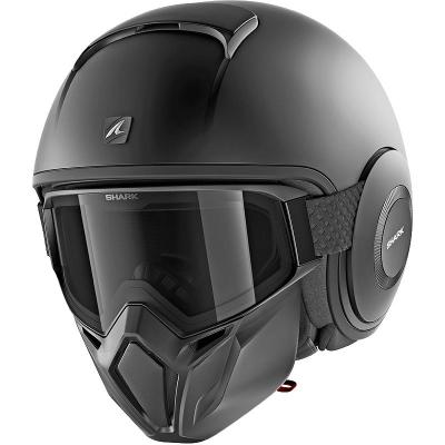 Casque STREET-DRAK BLANK MAT SHARK