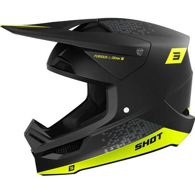 Casque cross FURIOUS DRAWN SHOT
