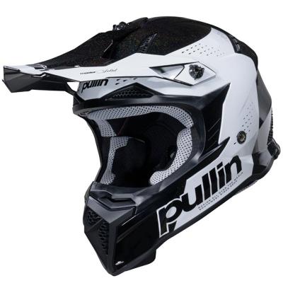 Casque cross GRAPHIC ABSOLUT BLACK HOLOGRAPHIC PULL-IN