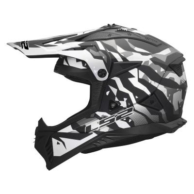 Casque cross LS2 MX708 FAST II GROTESK 2026