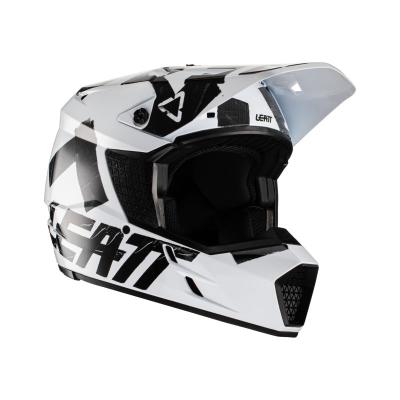 Casque cross Leatt 3.5 V22 - WHITE 2023