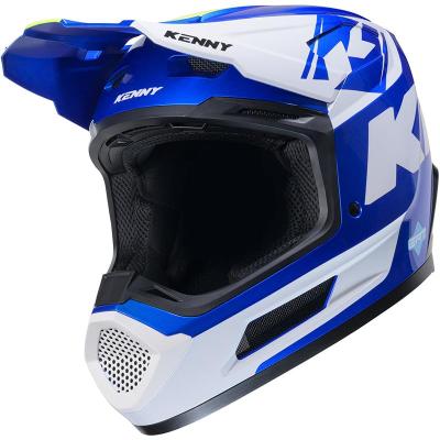 Casque cross PERFORMANCE CANDY BLUE KENNY