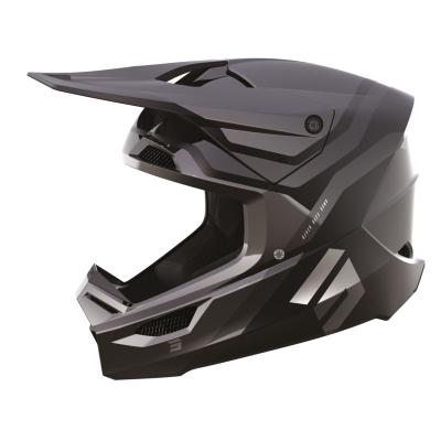 Casque cross Shot RACE - SKY - CHROME 2024