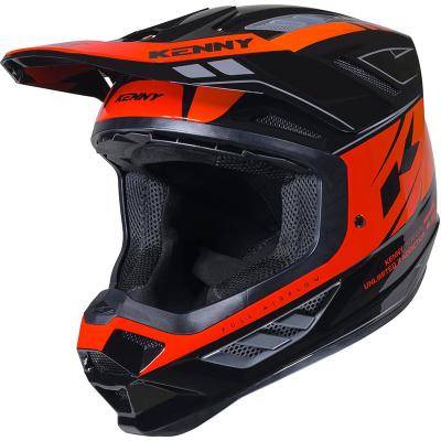 Casque cross TITANIUM GRAPHIC ORANGE GRADIENT KENNY