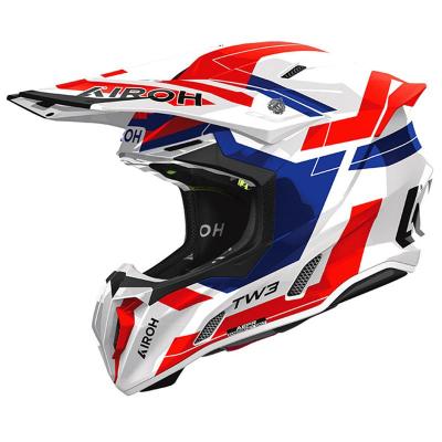 Casque cross TWIST 3 DYNASTY RED/BLUE GLOSS AIROH