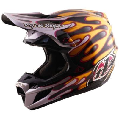 Casque cross TroyLee design SE5 CARBON W/MIPS OVERSPRAY 2027