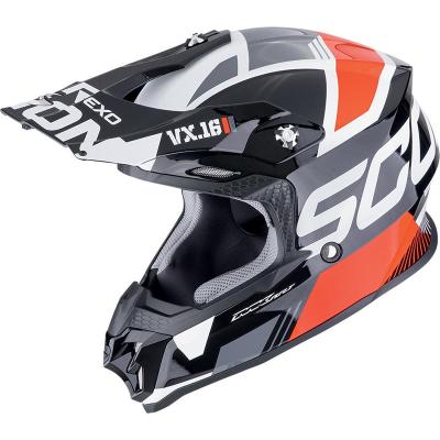 Casque cross VX-16 EVO AIR ANALOG SCORPION
