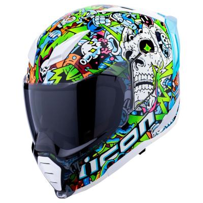 Casque int&eacute;gral Icon ULTRAFLITE DOODLE 3