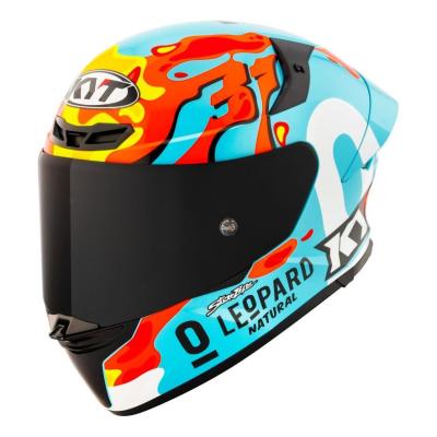Casque int&eacute;gral KYT TT-REVO LEOPARD REPLICA