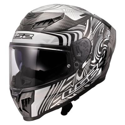 Casque int&eacute;gral LS2 FF807 CARBON DRAGON ENTHUM
