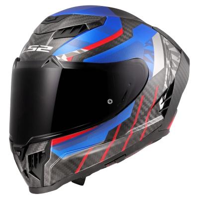 Casque int&eacute;gral LS2 FF807 CARBON DRAGON TRAX