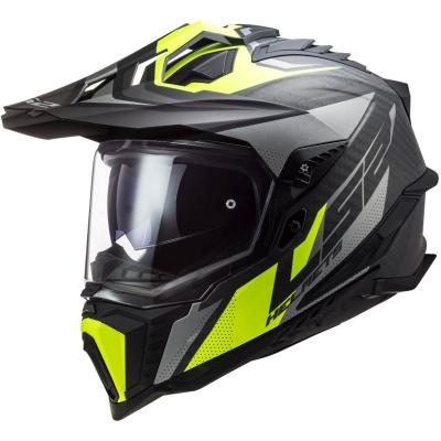 Casque int&eacute;gral LS2 MX701 - EXPLORER CARBON - FOCUS MATT