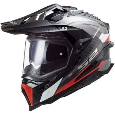 Casque int&eacute;gral LS2 MX701 - EXPLORER CARBON - FRONTIER