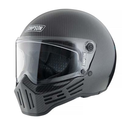 Casque int&eacute;gral Simpson M30 SLIPLINE SOLID CARBON