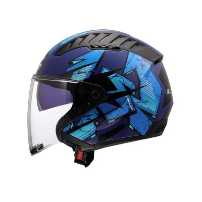 Casque jet LS2 OF600 COPTER II - KANJI