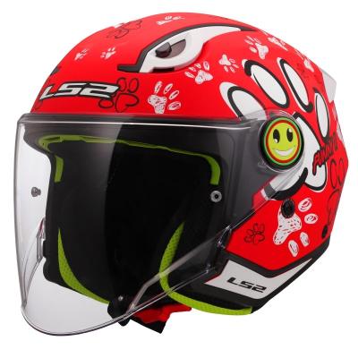 Casque jet LS2 OF622 FUNNY II - PAWS