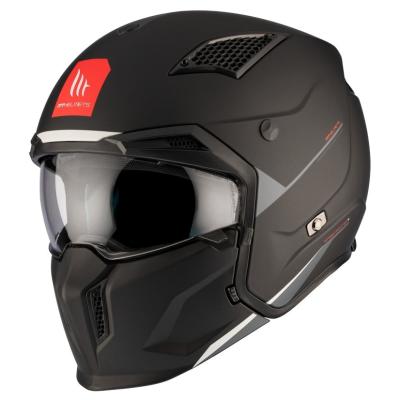 Casque jet MT HELMETS STREETFIGHTER SV S - SOLID
