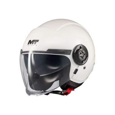 Casque jet MT HELMETS VIALE SV S - PURE