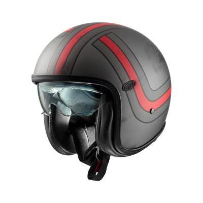 Casque jet Premier VINTAGE PLATINUM EX BM
