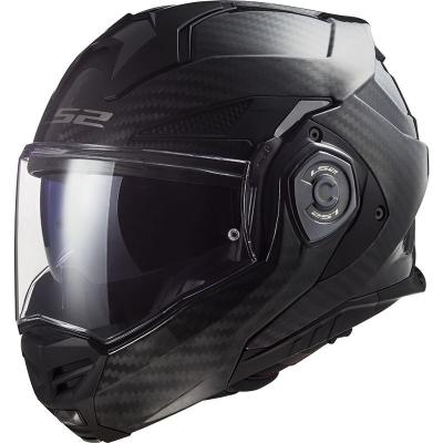 Casque modulable LS2 FF901 ADVANT X CARBON - SOLID AVEC INTERCOM