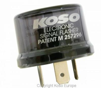 Centrale de clignotants Koso électronique 12V/15A