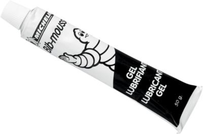 Chambre &agrave; air Michelin Tube de 50g de gel silicone pour montage BIB