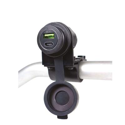 Chargeur Chaft double USB/USB C