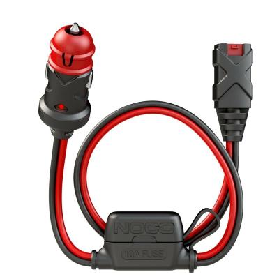 Chargeur Noco Câble 12V Dual-Size Male Plug allume-cigare 60cm X-Connect 12V