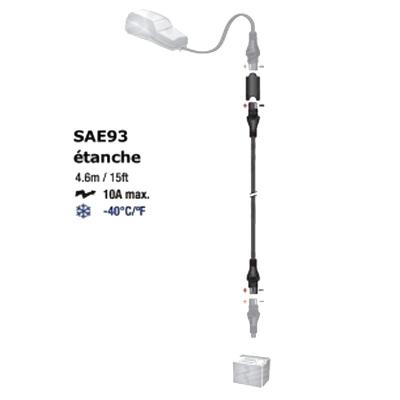 Chargeur de batterie Tecmate DE CHARGE O-23 SAE ETANCHE