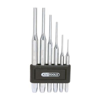 Chasse goupilles KS Tools Jeu de 6 chrom&eacute;es, 2-3-4-5-6-8 mm