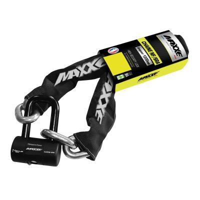 Cha&icirc;ne Antivol 120 Cm + Bloque Disque MAXXE