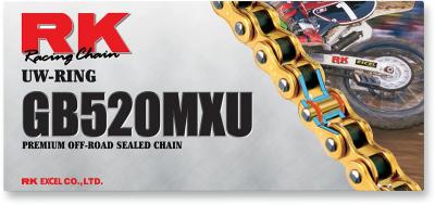 Cha&icirc;ne Rk S&eacute;rie MXU 118 maillons 520