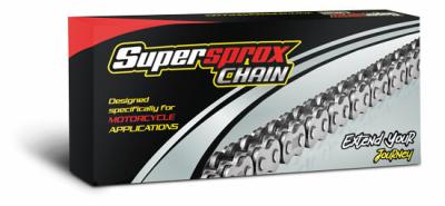 Cha&icirc;ne SuperProx 420H Acier x 134 mail - Chaine Supersprox 420H (Acier) x 134 mail.