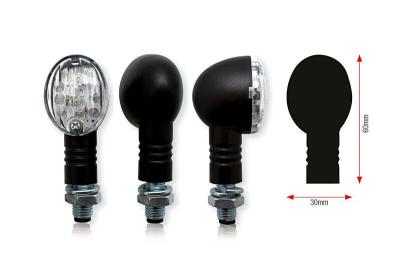 Clignotant Bihr Bullet LED noir