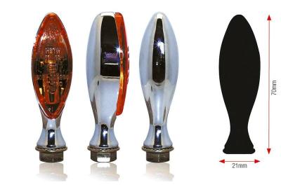 Clignotant Bihr Elise m&eacute;tal chrom&eacute;