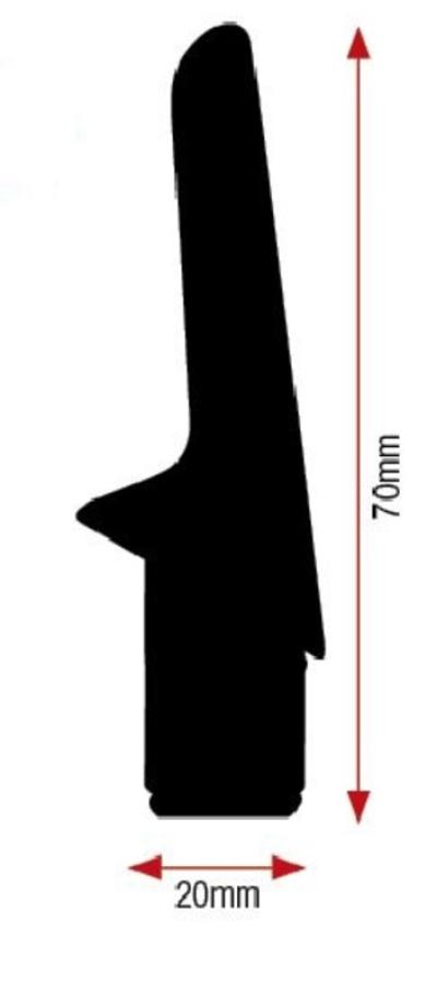 Clignotant Bihr Hook LED noir