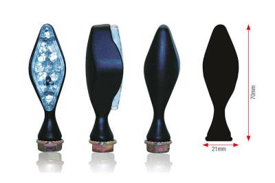 Clignotant Bihr Losange LED noir