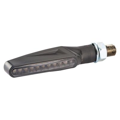 Clignotant Ermax Mini blinkers barre noir LED (La paire)