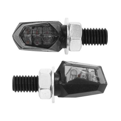 Clignotant Replay UNIVERSEL XRUN 5 6 LEDS MICRO FUME - L 24mm - H 13mm 16mm HOMOLOGUE CE PAIRE