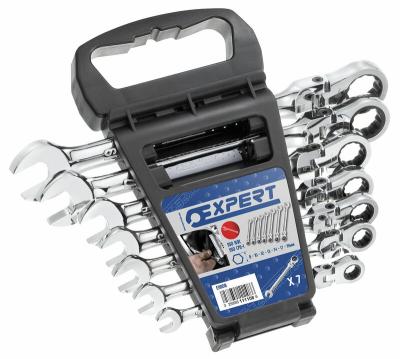 Clé Expert Jeu de 7 à cliquet articulé