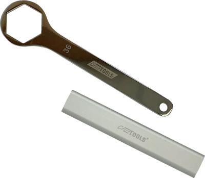 Cl&eacute; hexagonale Cruz Tools molette