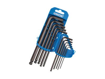 Cl&eacute; hexagonale Draper Jeu de 10 s longues