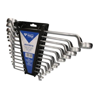 Cl&eacute; polygonale Brilliant Tools contre-coud&eacute;es, 12 pcs