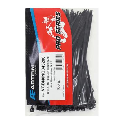 Colliers de serrage Artein NYLON TYPE RILSAN 4,5x200 mm
