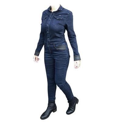 Combinaison Jeans Moto Femme Overlap Tess