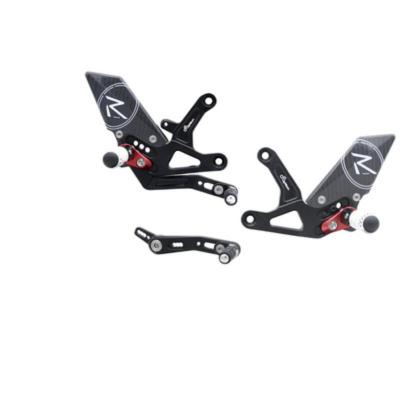 Commandes recul&eacute;es LighTech r&eacute;glables Racing - s&eacute;lection standard/invers&eacute;e