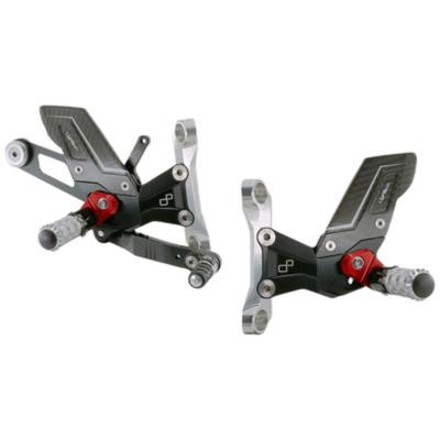 Commandes recul&eacute;es LighTech r&eacute;glables/repliables s&eacute;lection Racing