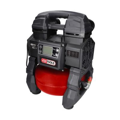 Compresseur KS Tools portatif silencieux 5 L sur batterie