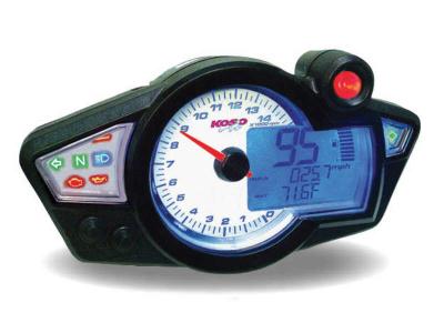 Compteur Koso digital mutlifonctions RX1N GP Style fond blanc